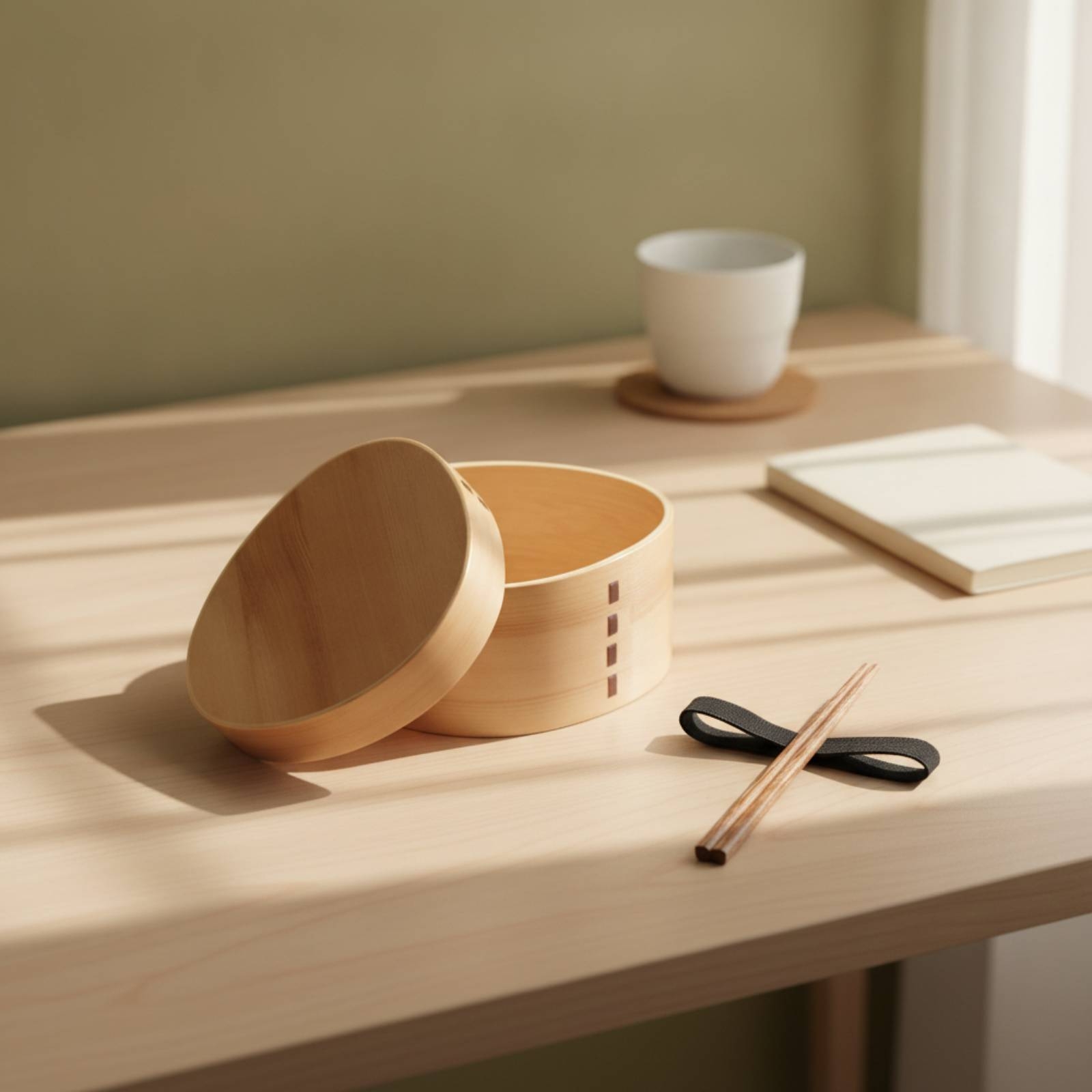 Bento Box - Scatola Bento in Legno Stile Giapponese