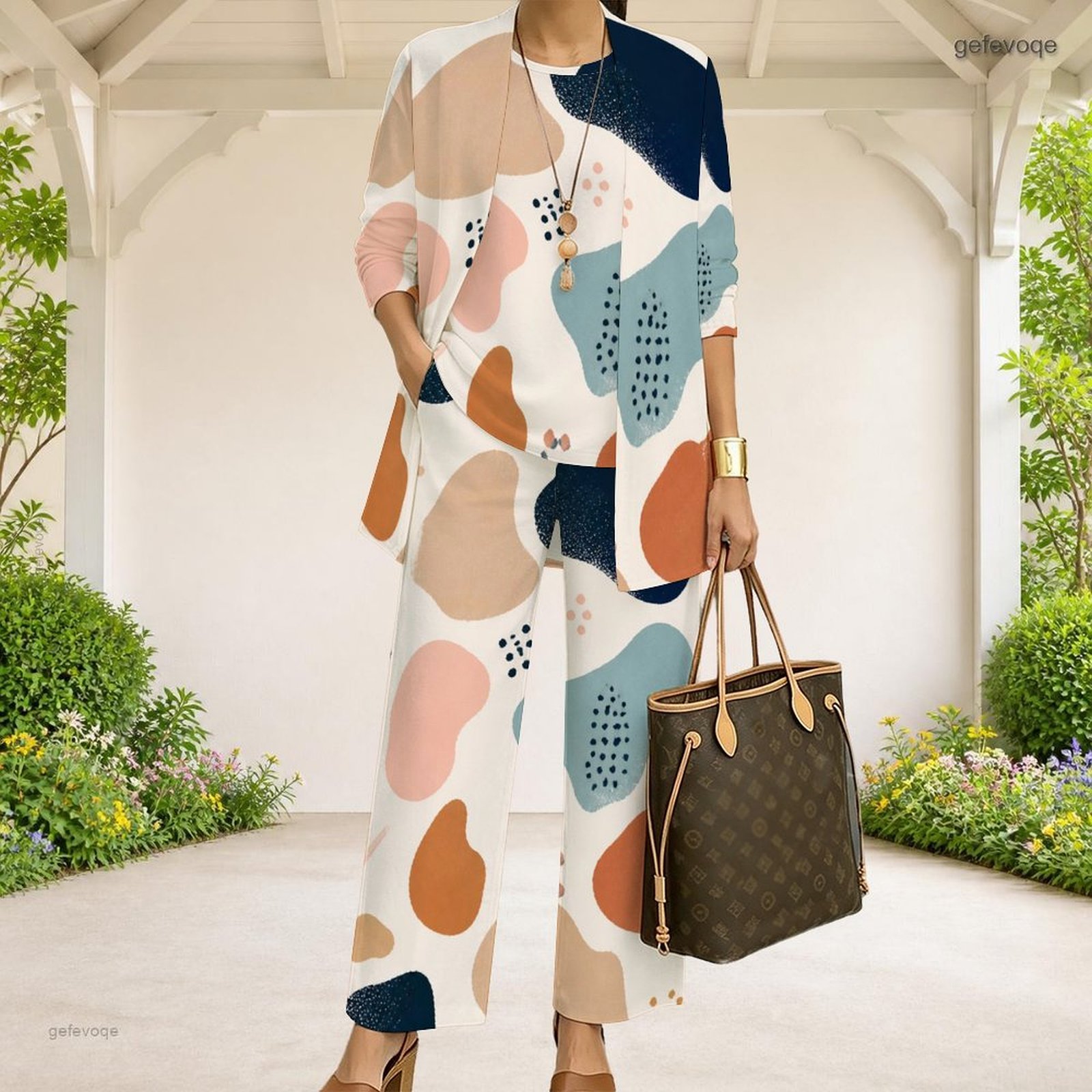 Matcha - Completo da tre pezzi con pantaloni,